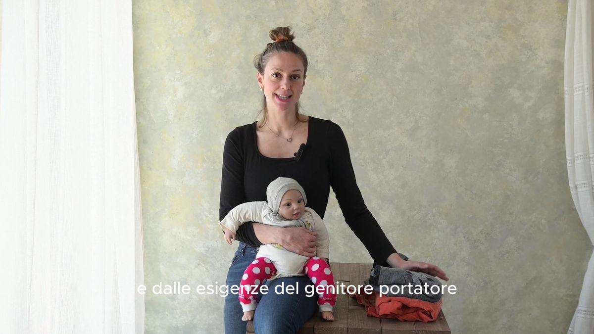 Babywearing con fascia